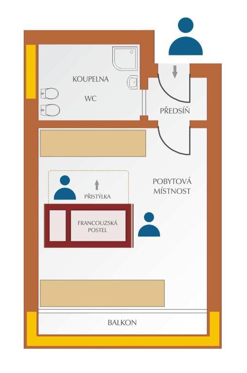 Hotel Nastup Loučná pod Klínovcem 객실 사진